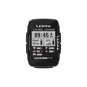 GPS компьютер Lezyne MACRO PLUS GPS HR/ProSC LOADED  Черный Y13 Фото №1